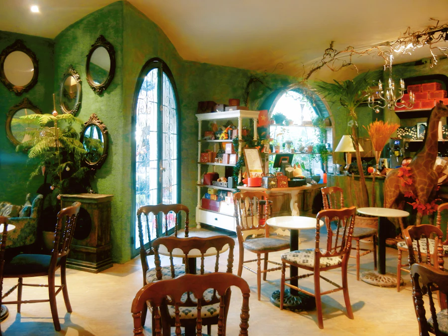 Cafés & spaces category reference photograph